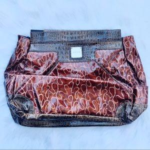 [Miche] NWT Brown Textured Prima Drew Shell Bag